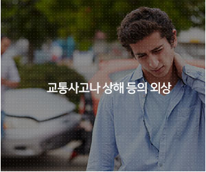 교통사고나 상해등의 외상